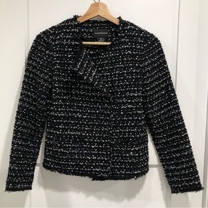 club Monaco black and white blazer jacket. Size 00.